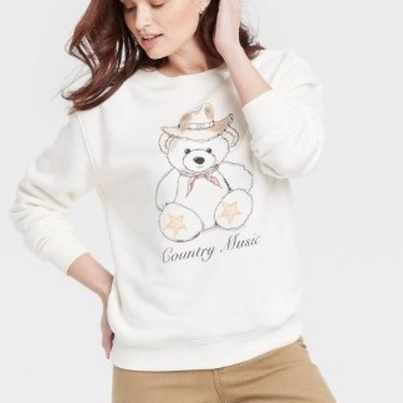 Women's Country Music Teddy Bear Graphic
Sweatshirt new 🆕 - Picture 3 of 7